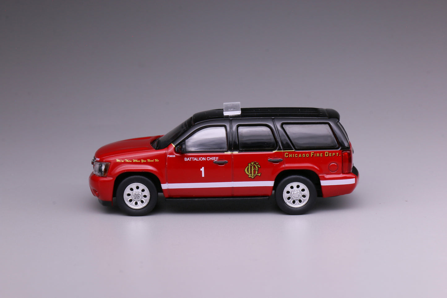 596 Model 1:64 Chevrolet Tahoe Chicago Fire Department (CFD)