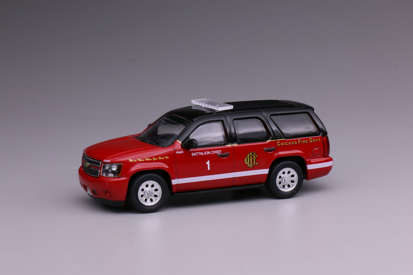 596 Model 1:64 Chevrolet Tahoe Chicago Fire Department (CFD)