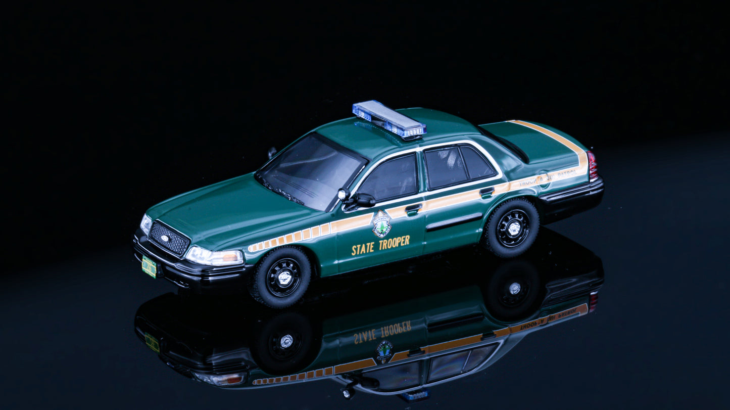 Rollin 1:64 Ford Crown Victoria Vermont State Police VSP
