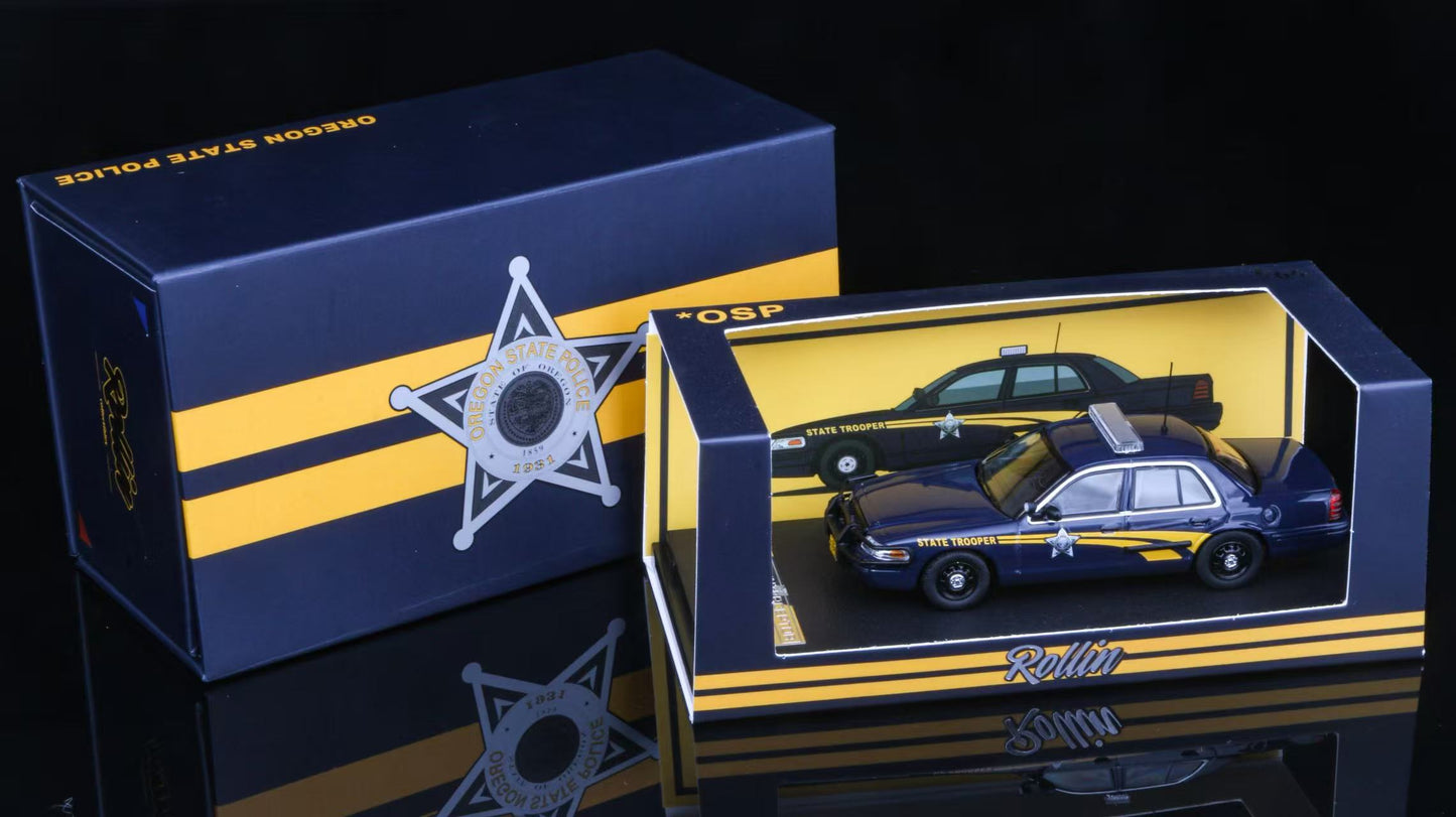 Rollin 1:64 Crown Victoria Oregon State Trooper
