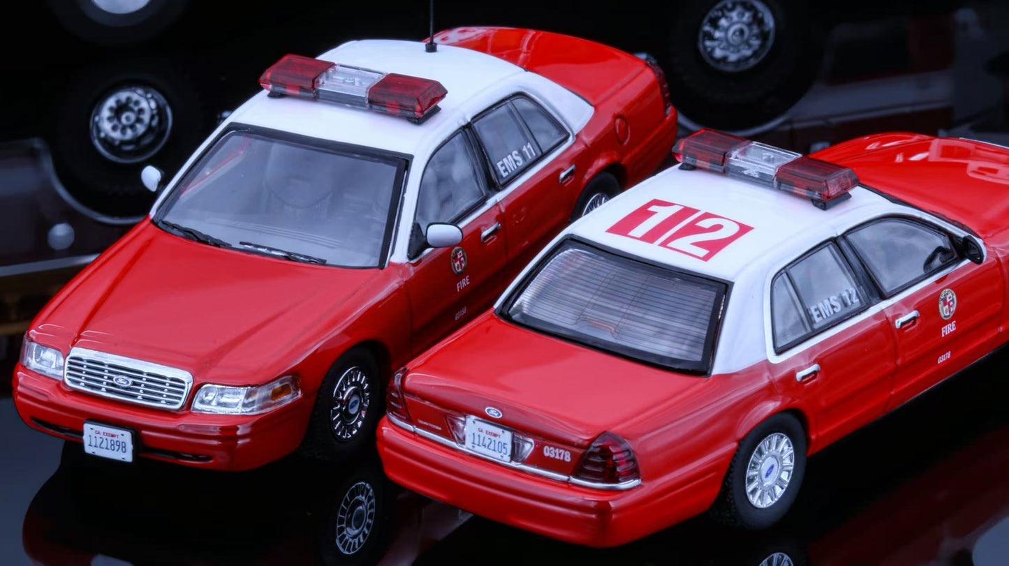 Rollin 1/64 Ford Crown Victoria Los Angeles Fire Department