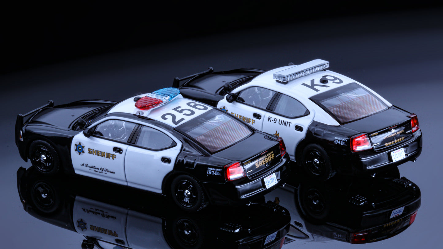 Rollin 1:64 LASD charger 08 Los Angeles County Sheriff‘s Department Set