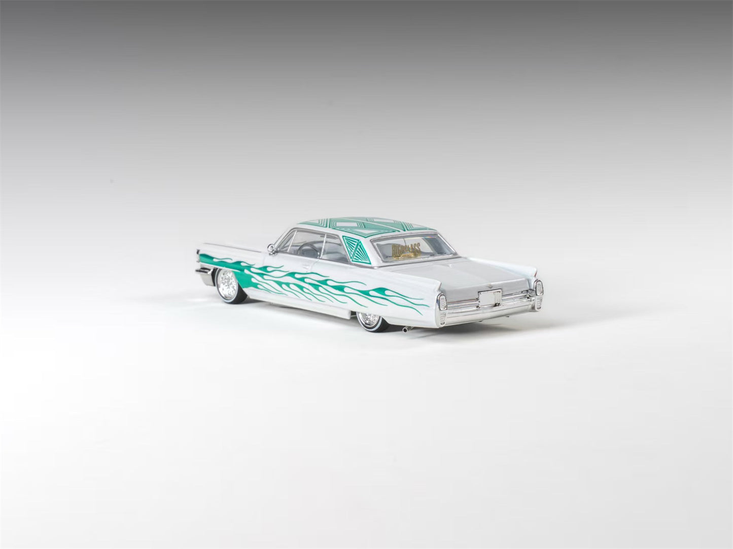 97 M 1:64 1964 Coupe DeVille Lowrider Purple / White /Black