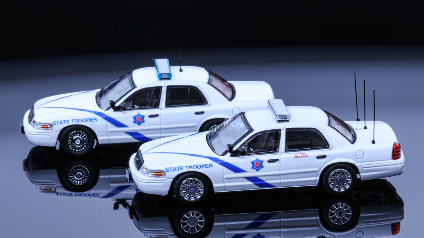 Rollin 1:64 Arkansas State Police Crown Victoria K-9 Unit ASP