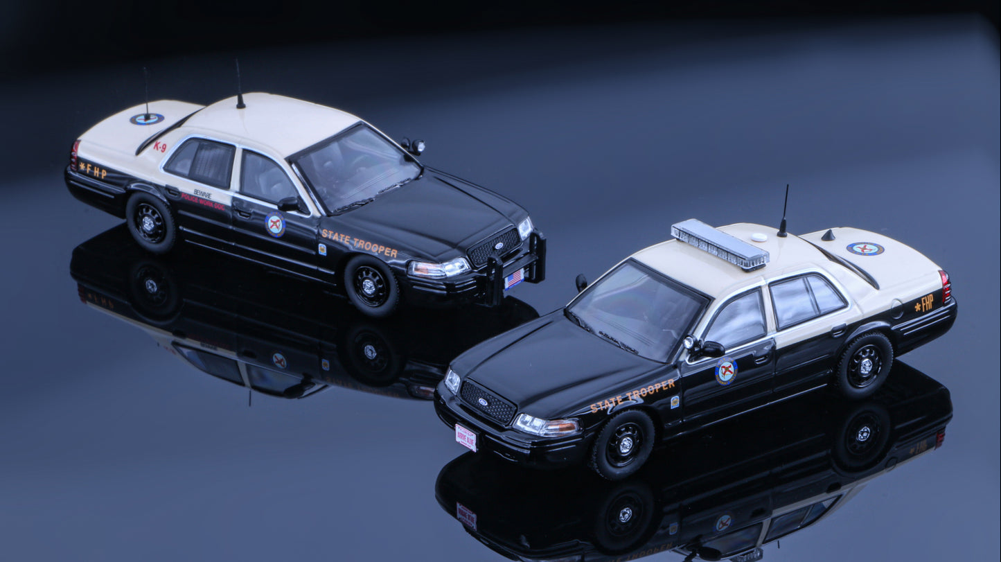 Rollin 1:64 Florida Highway Patrol Crown Victoria FHP