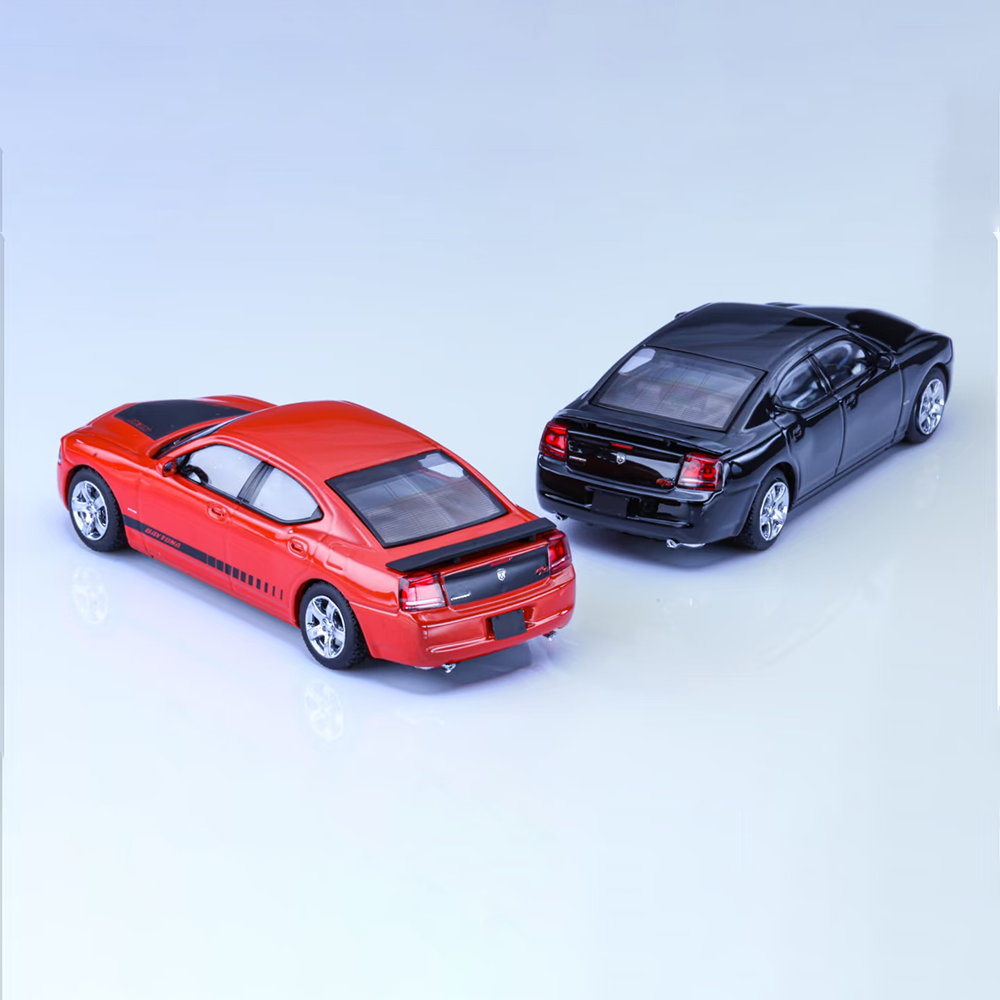 Rollin 1:64 Dodge Charger 08 R/T Black