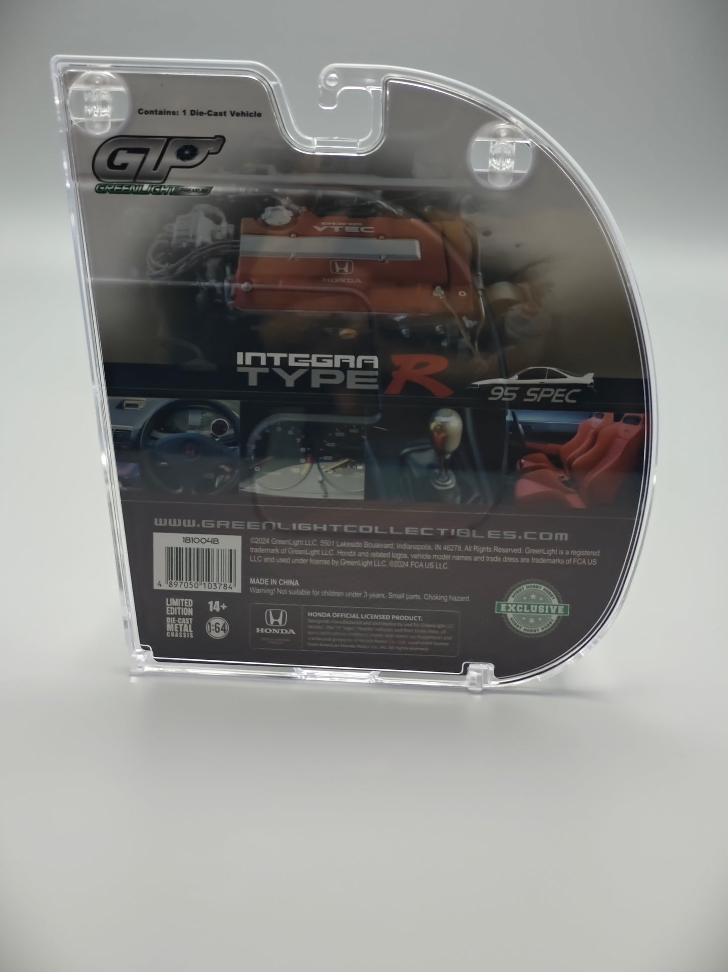 Greenlight Premium Honda Integra Type R DC2 Indonesia Expo IDE 2024 Ltd 449pcs