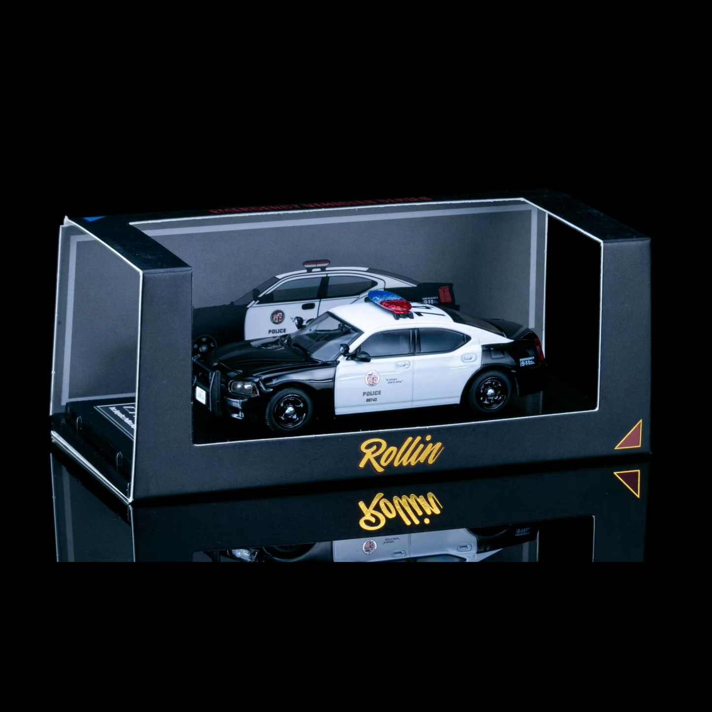 Rollin 1:64 Dodge Charger Los Angeles Police Department