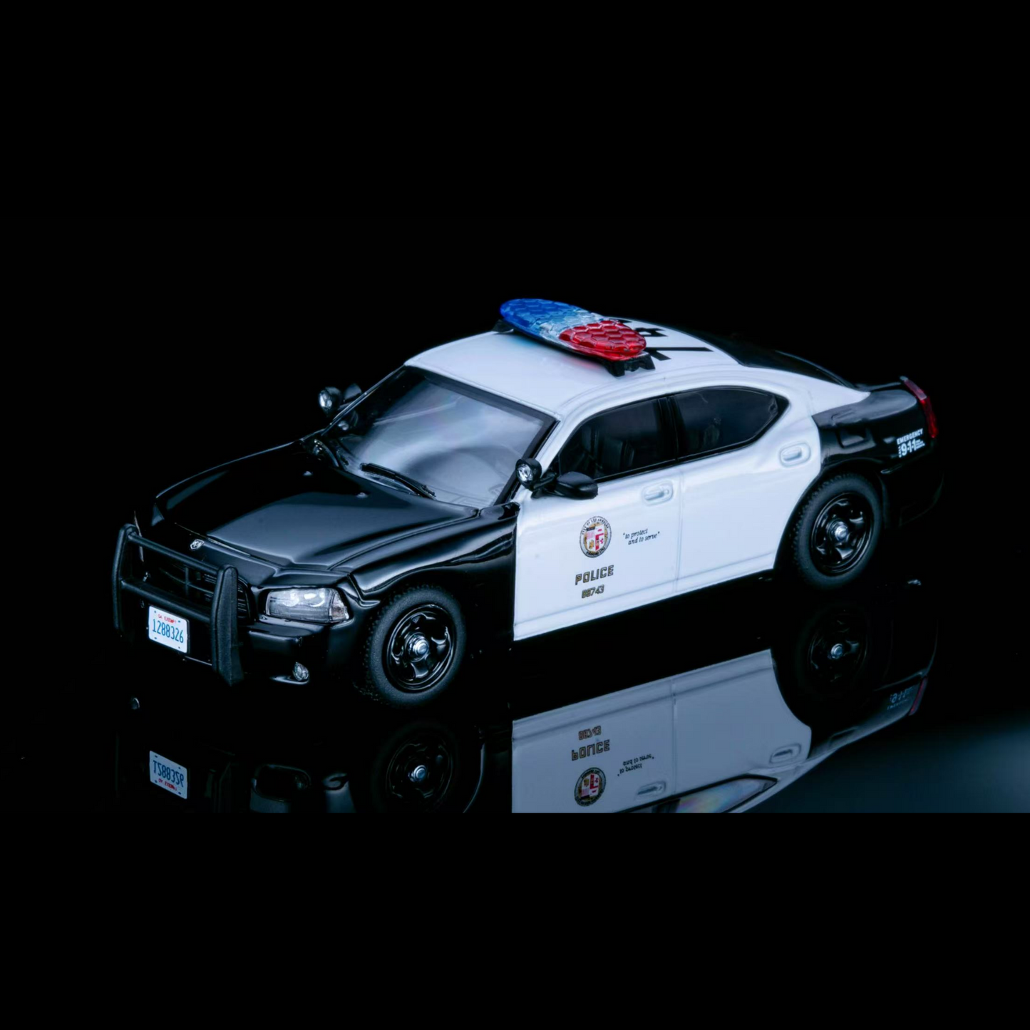 Rollin 1:64 Dodge Charger Los Angeles Police Department