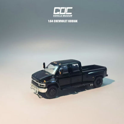 (Preorder) GOC 1:64 GMC Topkick/ Chevrolet Kodiak Black