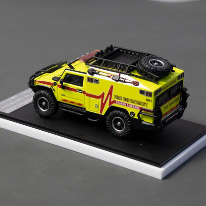 MK Miniatures 1:64 Hummer H2 Ambulance APAxpo Exclusive
