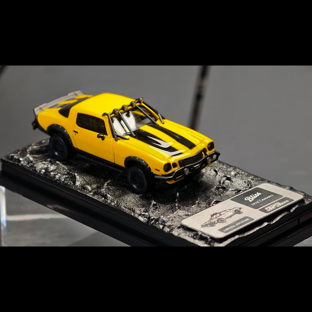 [Pre-order] Bliss APAxpo Exclusive 1:64 1978 Camaro Yellow