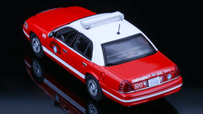 Rollin 1/64 Alexandria fire Rescues Ford Crown Victoria