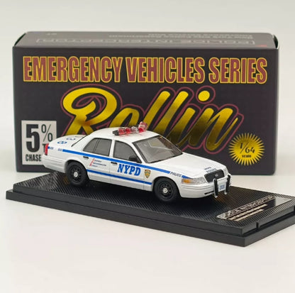 Rollin 1:64 Ford CV Crown Victoria NYPD