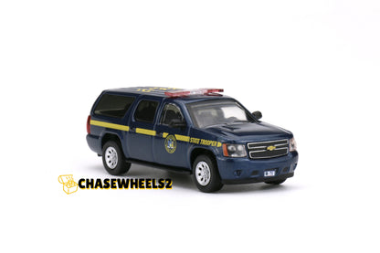 [Pre-order] 596 Model 1:64 Chevrolet Suburban NEW YORK STATE TROOPER NYSP