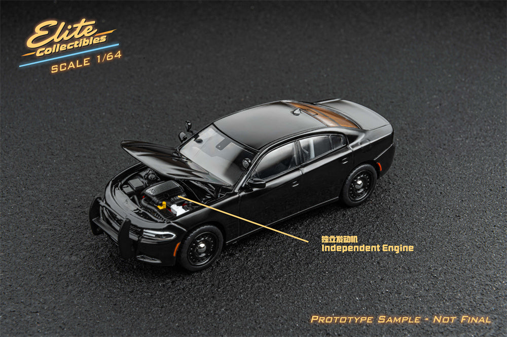 [Pre-order] Elite Collectibles 1:64 Dodge Charger Unmarked Police Interceptor