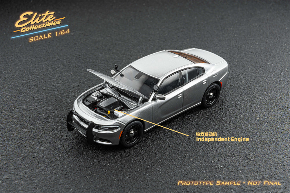 [Pre-order] Elite Collectibles 1:64 Dodge Charger Unmarked Police Interceptor