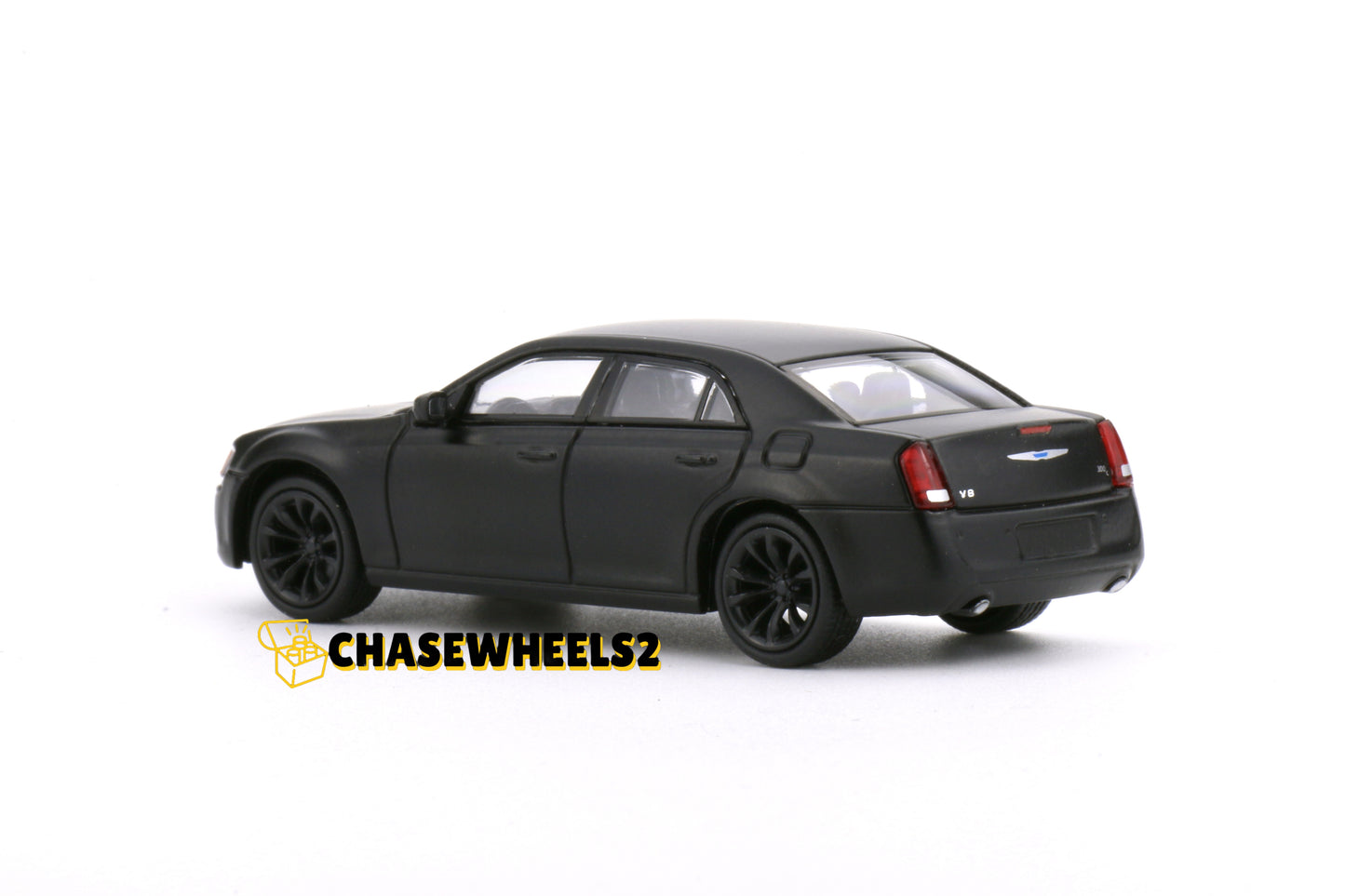 596 Model 1:64 Chrysler 300c Matte Black