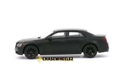 596 Model 1:64 Chrysler 300c Matte Black