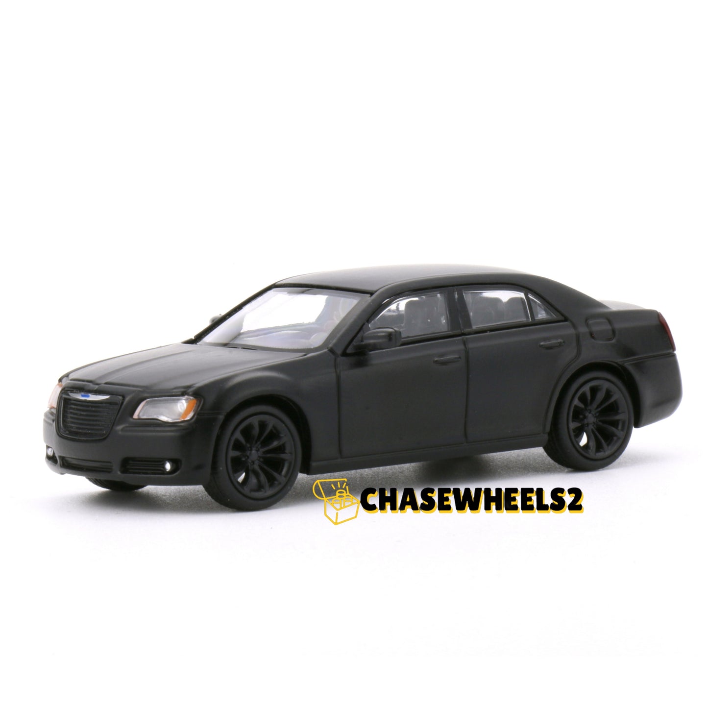 596 Model 1:64 Chrysler 300c Matte Black
