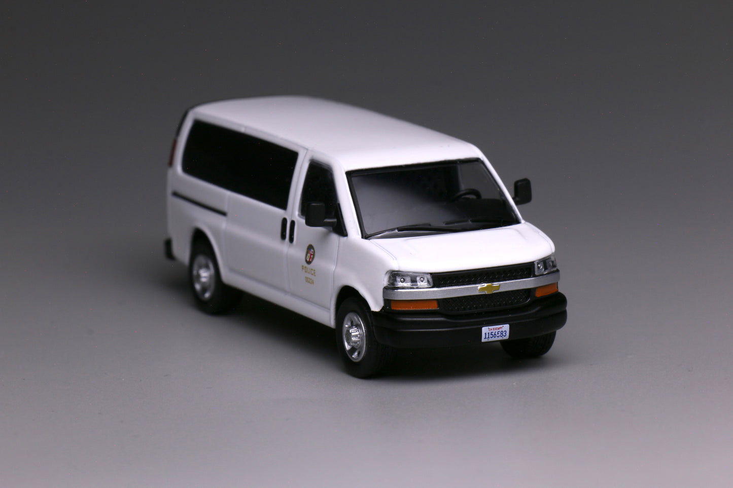 596 Model 1:64 Chevrolet Express Los Angeles Police Department