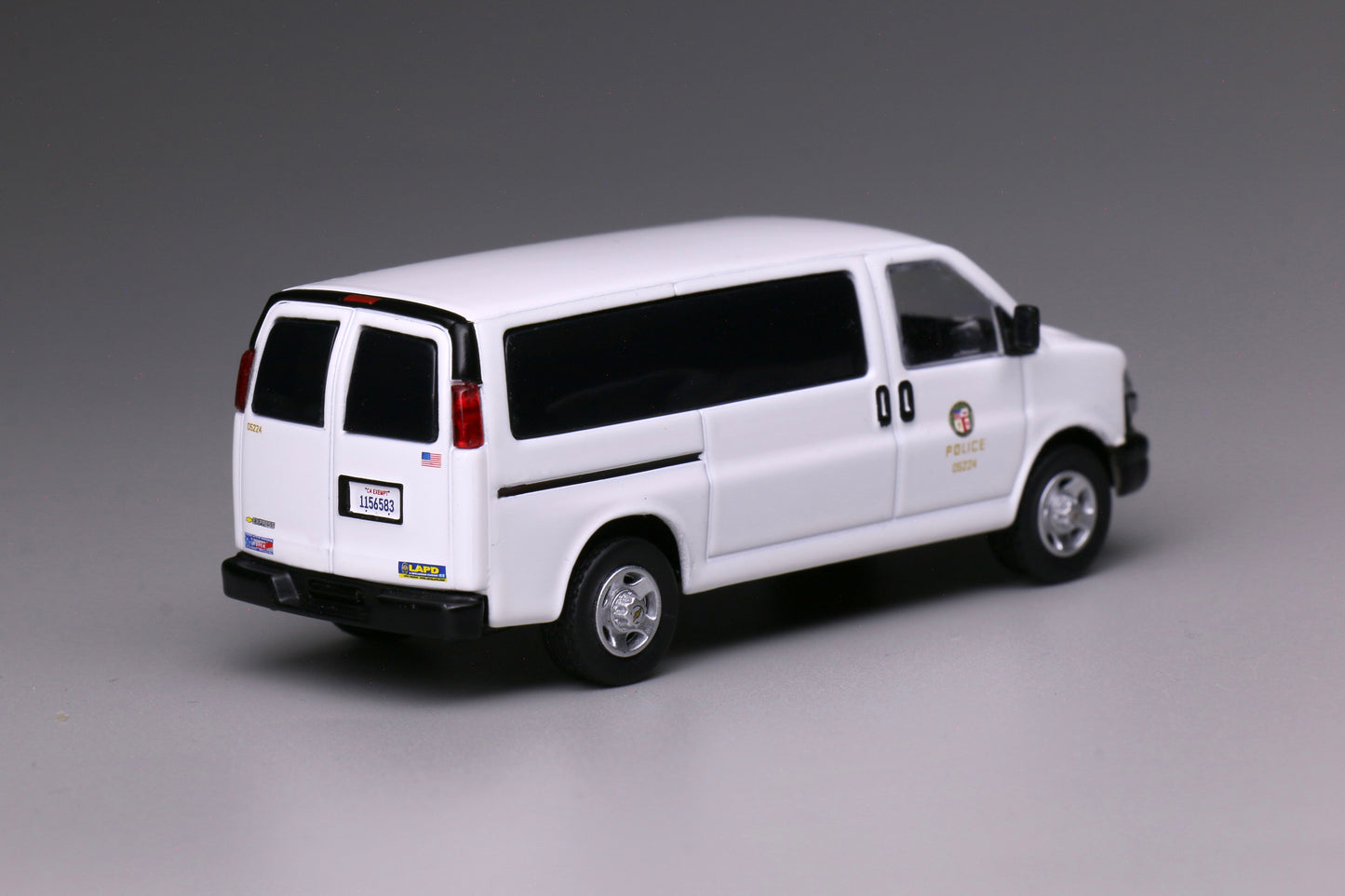 596 Model 1:64 Chevrolet Express Los Angeles Police Department