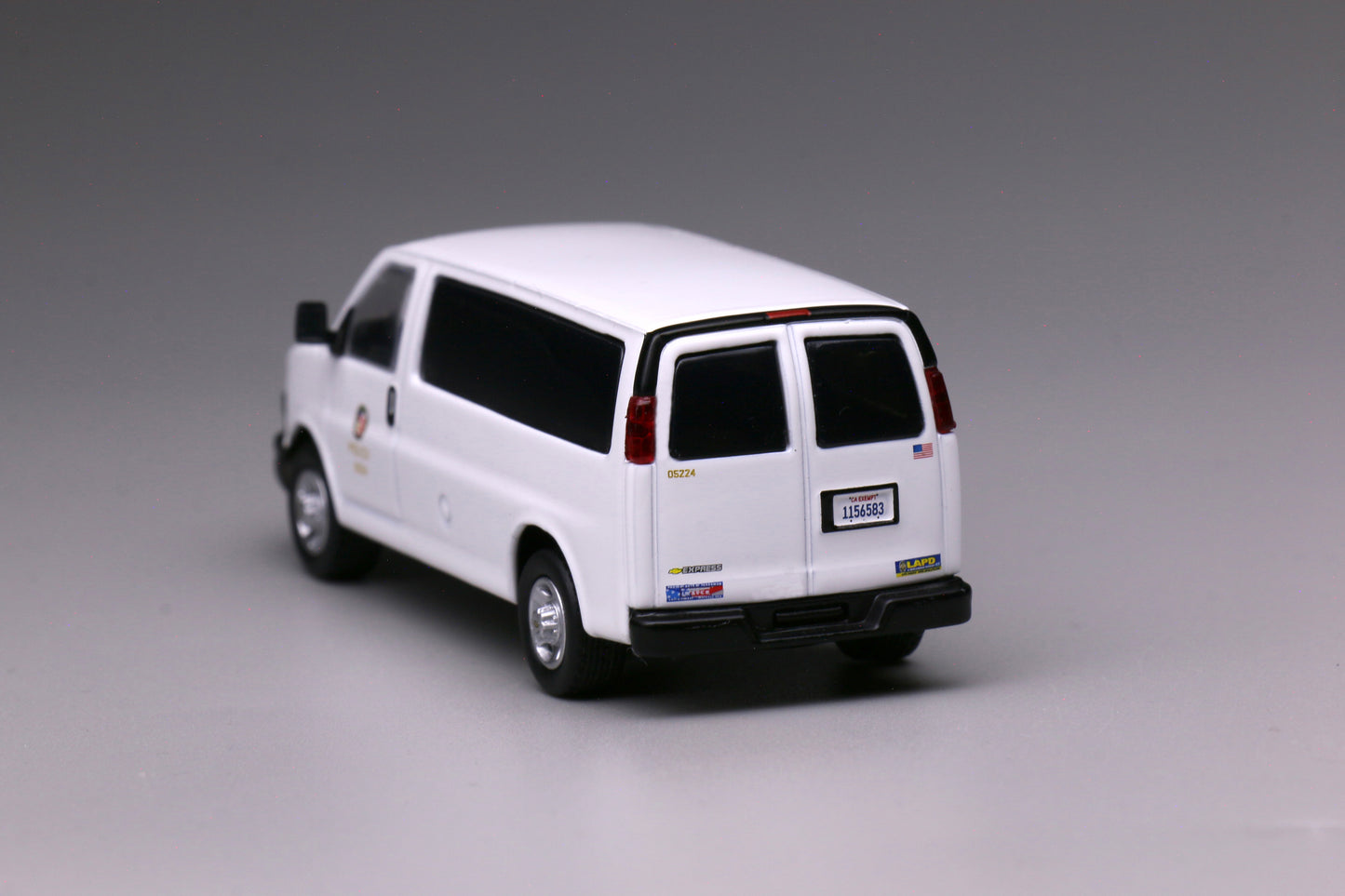 596 Model 1:64 Chevrolet Express Los Angeles Police Department