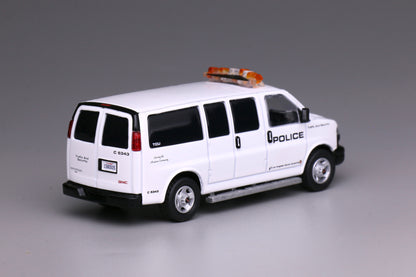 596 Model 1:64 GMC Van Los Angeles Airport Police
