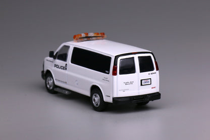 596 Model 1:64 GMC Van Los Angeles Airport Police