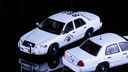 Rollin 1:64 Ford Crown Victoria California Highway Patrol Polar Bear