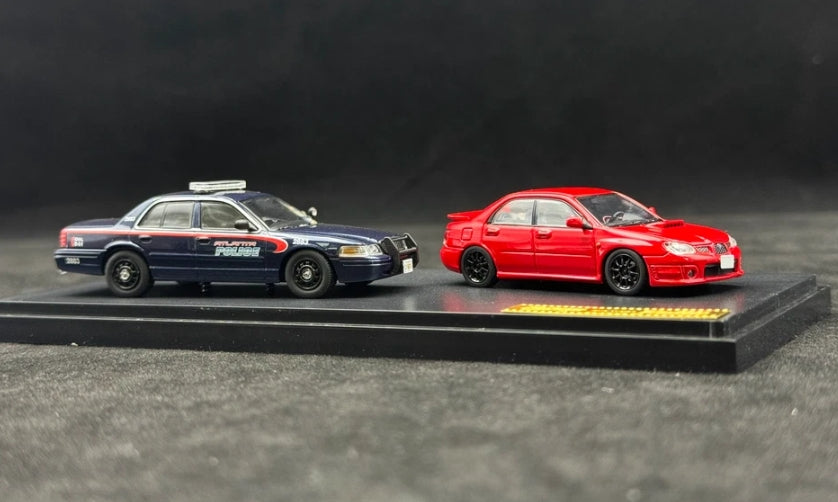 Rollin x Furuya 1:64 Ford Crown Victoria Atlanta Police Subaru Sti