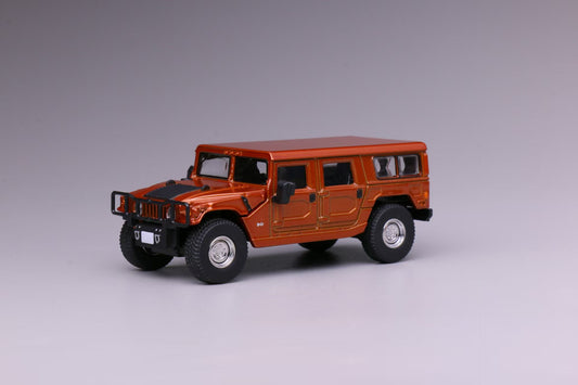 [Pre-order] 596 1:64 Hummer H1 Orange