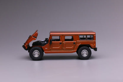 [Pre-order] 596 1:64 Hummer H1 Orange