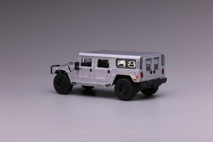 [Pre-order] 596 1:64 Hummer H1 Sliver