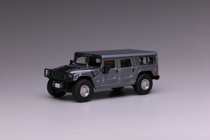 [Pre-order] 596 1:64 Hummer H1 Gray