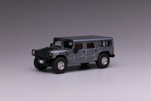 [Pre-order] 596 1:64 Hummer H1 Gray