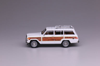 596 1:64  Jeep Wagoneer White Wood Sides