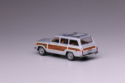 596 1:64  Jeep Wagoneer Sliver Wood Sides
