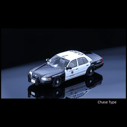 Rollin 1:64 Ford Crown Victoria San diego Police Traffic Div