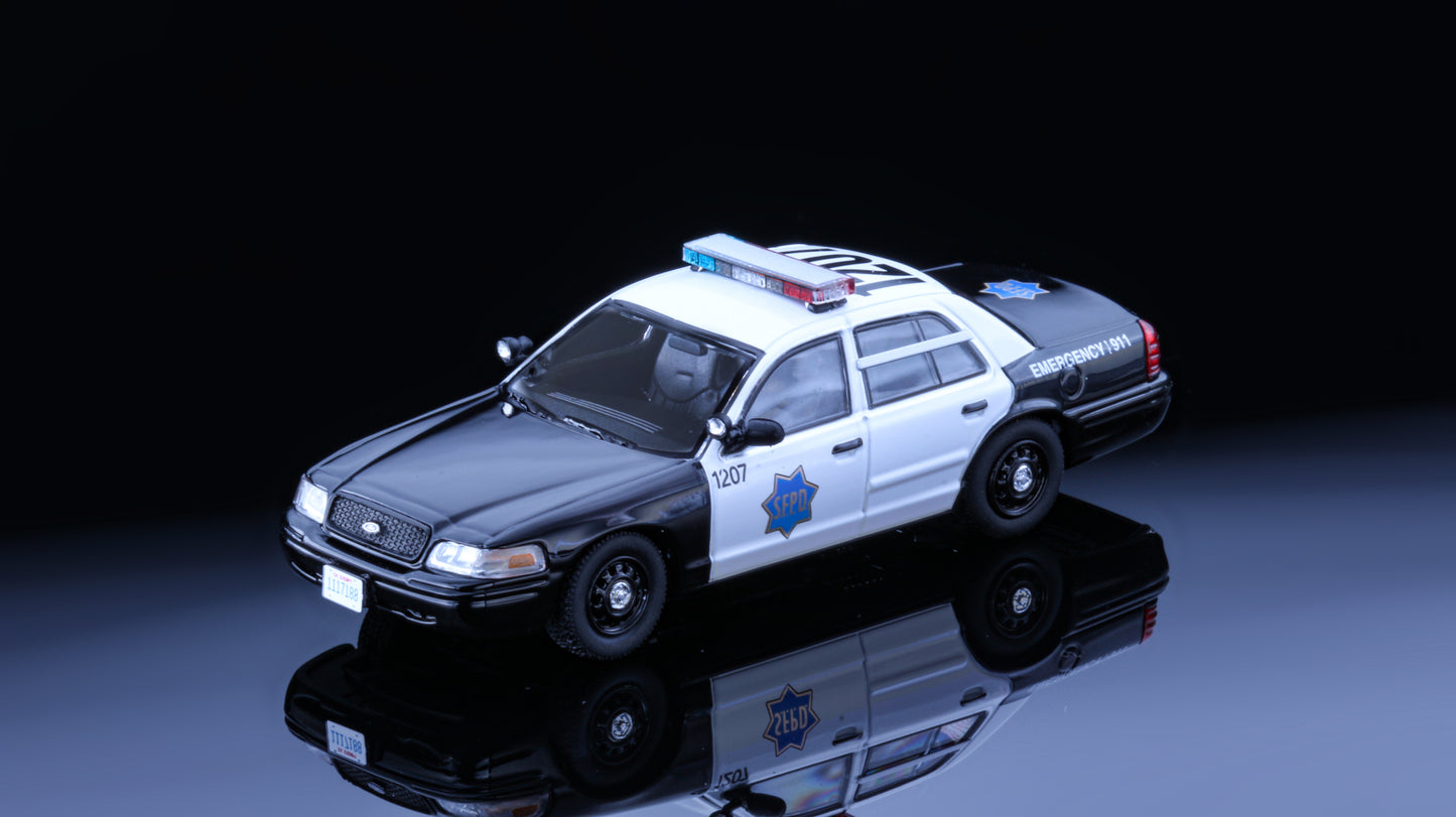 Rollin 1:64 Ford Crown Victoria San Francisco Police Department (SFPD)