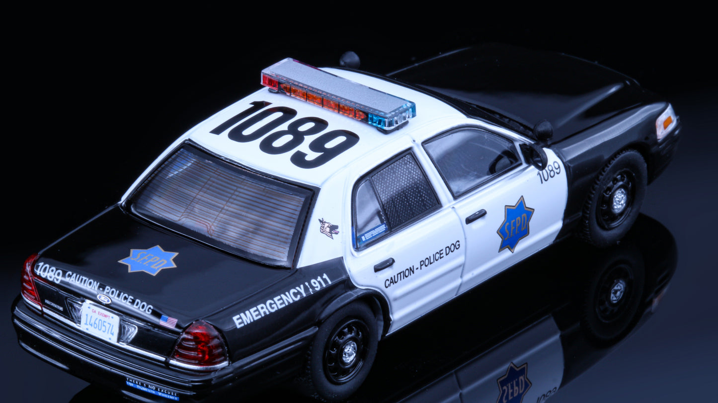 Rollin 1:64 Ford Crown Victoria San Francisco Police Department (SFPD)
