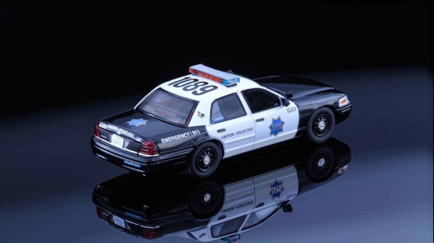Rollin 1:64 Ford Crown Victoria San Francisco Police Department (SFPD)