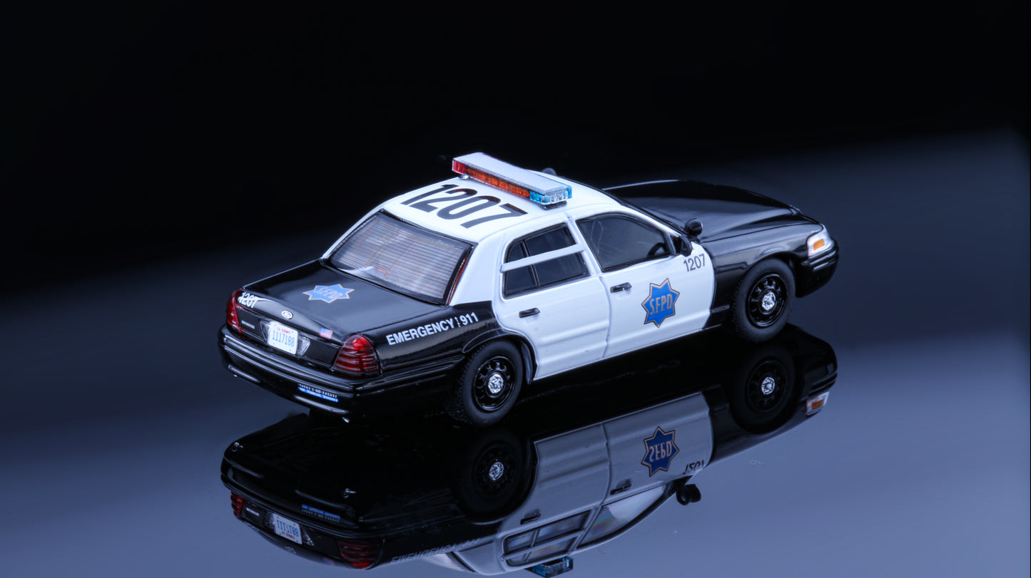 Rollin 1:64 Ford Crown Victoria San Francisco Police Department (SFPD)