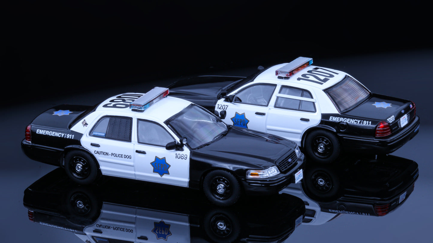 Rollin 1:64 Ford Crown Victoria San Francisco Police Department (SFPD)