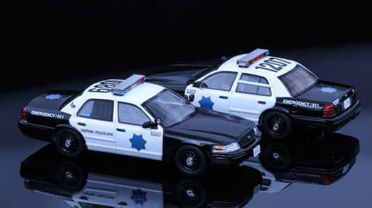 Rollin 1:64 Ford Crown Victoria San Francisco Police Department (SFPD)