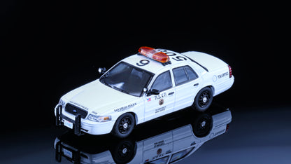 [Pre-order] Rollin 1:64 San diego police Retired Senior Volunteer Patrol crown victoria