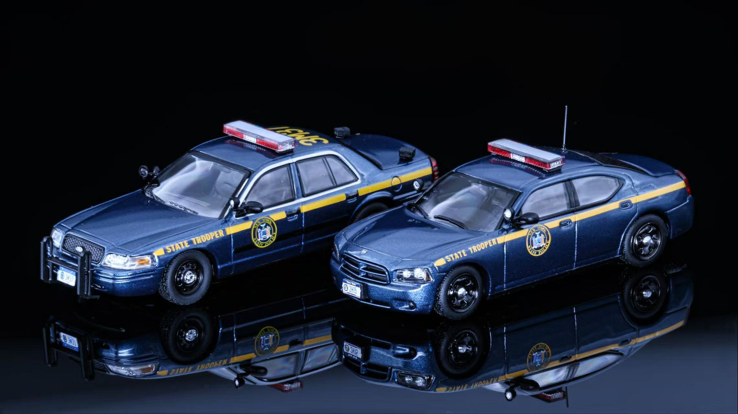[Pre-order] Rollin 1:64 08 Dodge Charger New York State Police (NYSP)