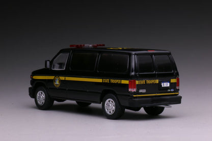 [Pre-order] 596 1:64 Ford E-Series E350 VAN New York State Trooper (NYSP)