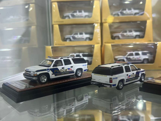 [Pre-order] MK Miniatures 1:64 Chevrolet Suburban United States Capitol Police (USCP)  HEC Hangzhou Exclusive