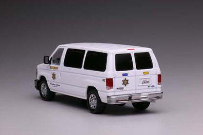 596 1:64 E-series Van E350 Los Angeles County Sheriff LASD Diecast